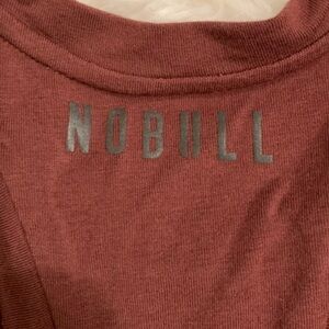 NOBULL Women's Crop Tank Top - maroon
